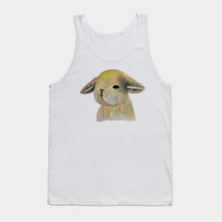 cute watercolor bunny sweet watercolour rabbit Tank Top